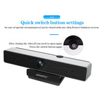 كاميرا ويب aoni C90 بدقة 1080p HD ذكية للأعمال مع ميكروفون، C90