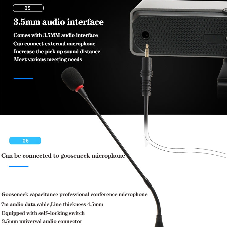 كاميرا ويب aoni C90 بدقة 1080p HD ذكية للأعمال مع ميكروفون، C90