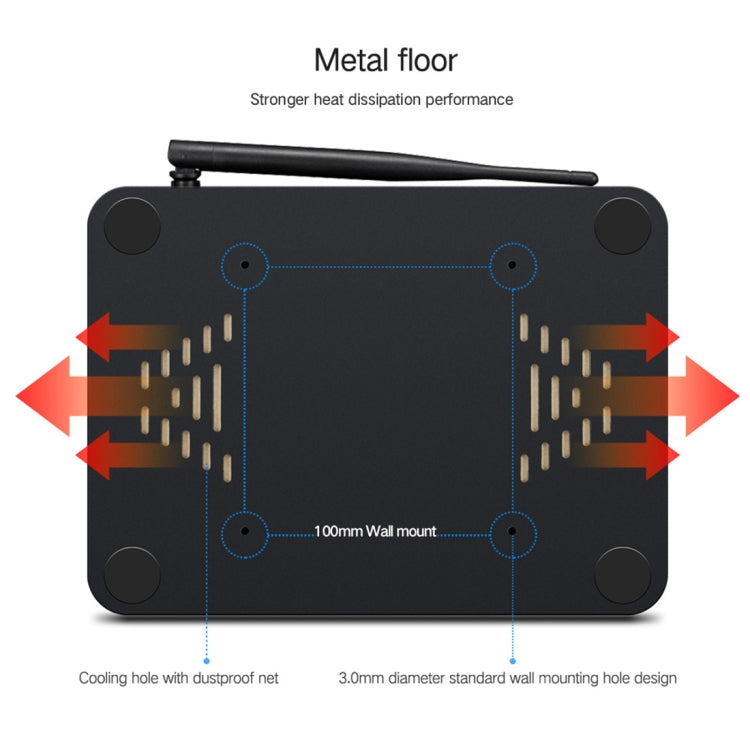 PiPo X11 TV Box Style Tablet Mini PC, 3GB+64GB, 9.0 inch Windows 10 Intel Celeron N4020 Quad Core up to 2.8GHz, US/EU Plug