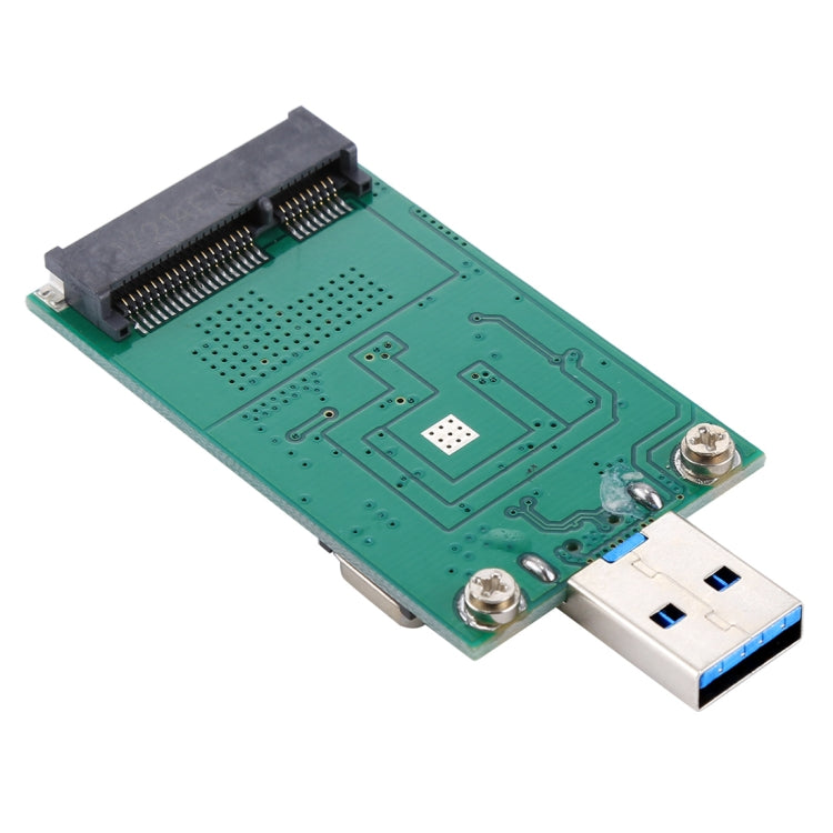 محول بطاقة mSATA SSD إلى USB 3.0، لوحة وحدة محول قرص صلب