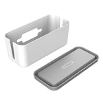 ORICO CMB-18 Separating Design ABS Electrical Socket Storage Box Power Cable Manager Case with Phone / Tablet Holder for Desk, Living Room, Office, Bedroom, CMB-18