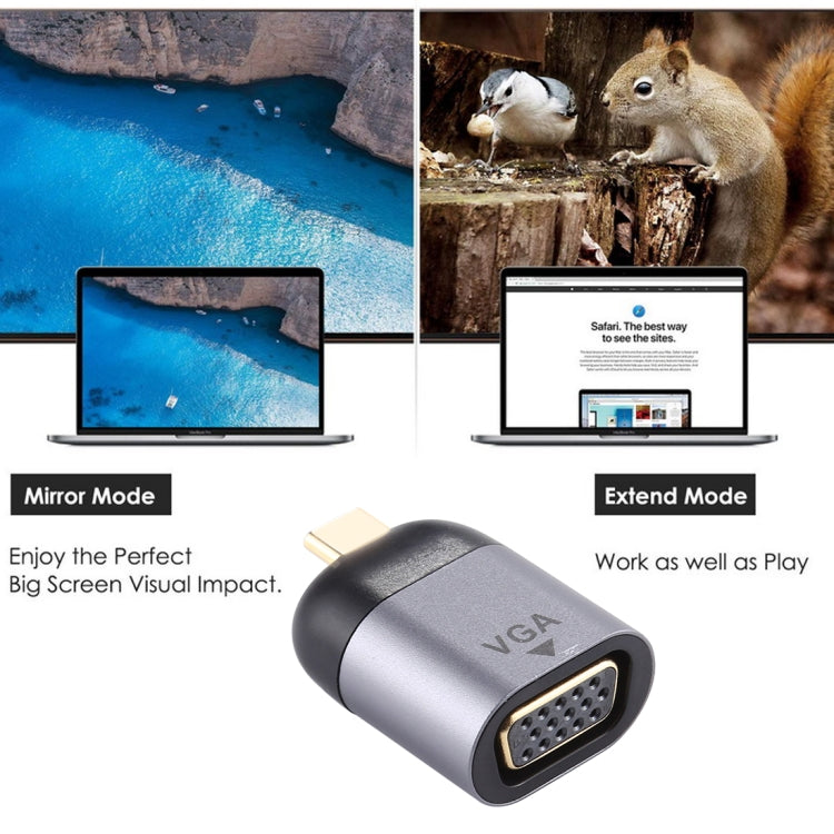 محول ذكر Type-C إلى أنثى VGA DB15P