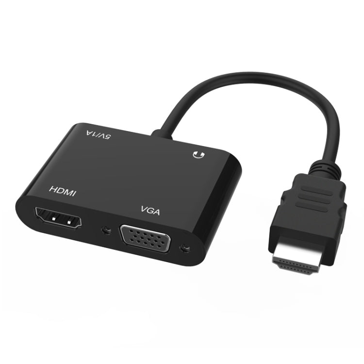 محول Onten 5165HV من HDMI إلى HDMI + VGA، 5165HV