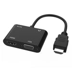 محول Onten 5165HV من HDMI إلى HDMI + VGA، 5165HV