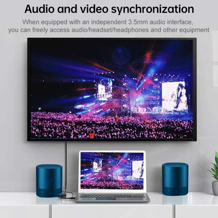 محول Onten 5165HV من HDMI إلى HDMI + VGA، 5165HV