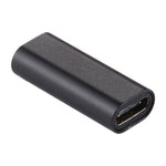 محول من أنثى Type-C / USB-C إلى أنثى Type-C / USB-C من سبائك الألمنيوم، أنثى Type-C إلى أنثى Type-C