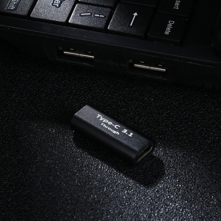 محول من أنثى Type-C / USB-C إلى أنثى Type-C / USB-C من سبائك الألمنيوم، أنثى Type-C إلى أنثى Type-C