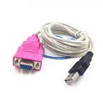 كابل كمبيوتر USB إلى منفذ تسلسلي RS232 أنثى، طول الكابل: 1.5 متر