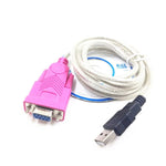 كابل كمبيوتر USB إلى منفذ تسلسلي RS232 أنثى، طول الكابل: 1.5 متر