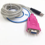 كابل كمبيوتر USB إلى منفذ تسلسلي RS232 أنثى، طول الكابل: 1.5 متر