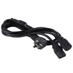 كابل طاقة كمبيوتر PC 3 دبابيس 10A 250V، طول 1.8 متر، قابس AU مزدوج الرؤوس