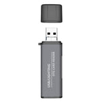 قرص فلاش USB 2 في 1 + قارئ بطاقة ذاكرة OTG بواجهات USB و 8 دبابيس لنظام IOS للهاتف المحمول / الكمبيوتر 118