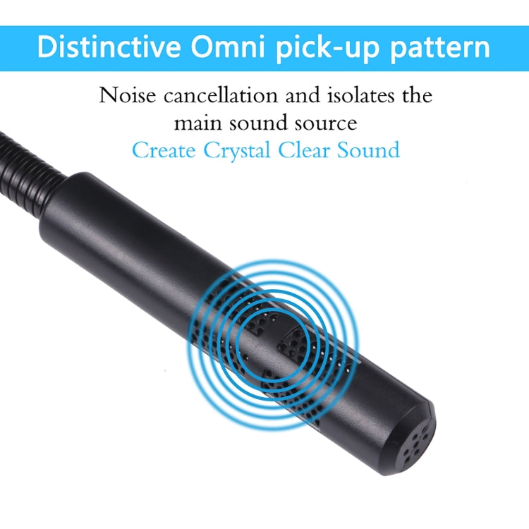 M-309 3.5mm Plug Drive-free Computer Microphone, 3.5mm