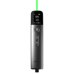 ASiNG A9 32GB Green Light Multifunctional PPT Touch Laser Page Turning Pen Wireless Presenter, A9 32GB Green Light(Blue), A9 32GB Green Light(Grey)