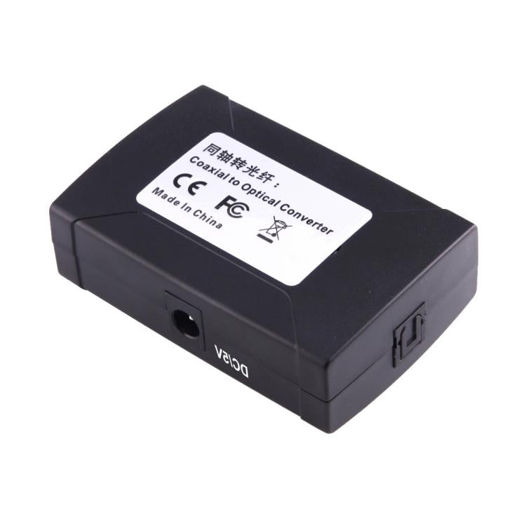 محول صوت رقمي من مدخل RCA محوري إلى مخرج بصري Toslink