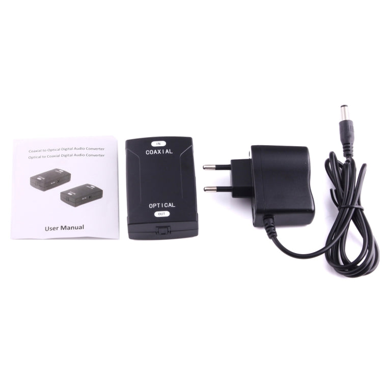 محول صوت رقمي من مدخل RCA محوري إلى مخرج بصري Toslink
