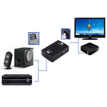 محول صوت رقمي من مدخل RCA محوري إلى مخرج بصري Toslink