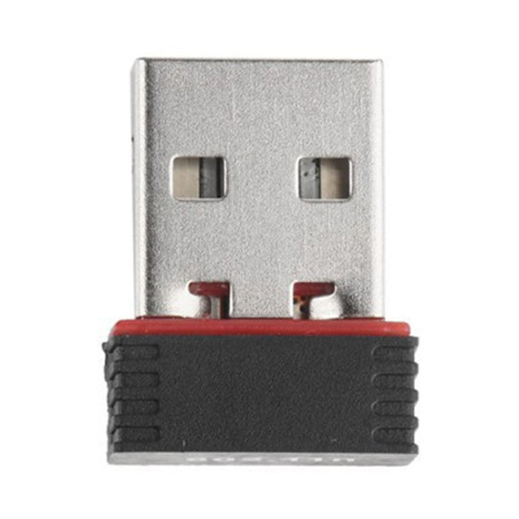 محول واي فاي USB 2.0 بسرعة 150Mbps بتردد 2.4GHz RTL8188 بطاقة شبكة خارجية