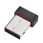 محول واي فاي USB 2.0 بسرعة 150Mbps بتردد 2.4GHz RTL8188 بطاقة شبكة خارجية