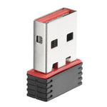 محول واي فاي USB 2.0 بسرعة 150Mbps بتردد 2.4GHz RTL8188 بطاقة شبكة خارجية