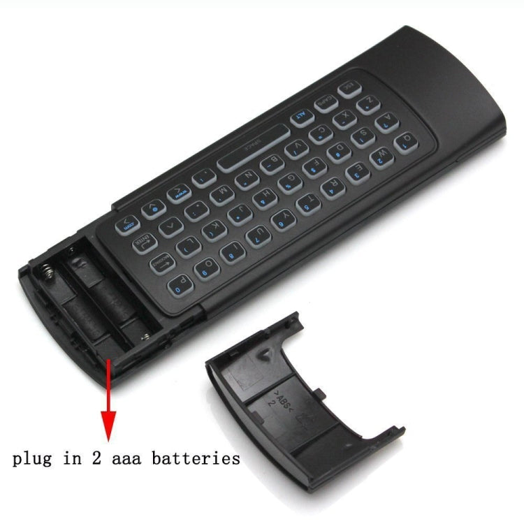MX3-L Voice with Backlight 2.4GHz Fly Air Mouse Wireless Keyboard Remote Control, Voice with Backlit