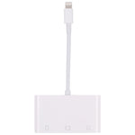 NK-1011 3 in 1 CF Card / TF Card / SD Card Reader For 8 Pin Devices, NK-1011