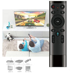 Q5 Gyroscope + Voice Foreign Version USB 2.4G Wireless Voice Flying Mouse Remote Control, Support Set-Top Box / Computer, Gyroscope + Voice