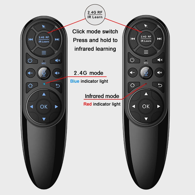 Q6 Standard Version 2.4G Wireless Air Mouse Voice Remote Control