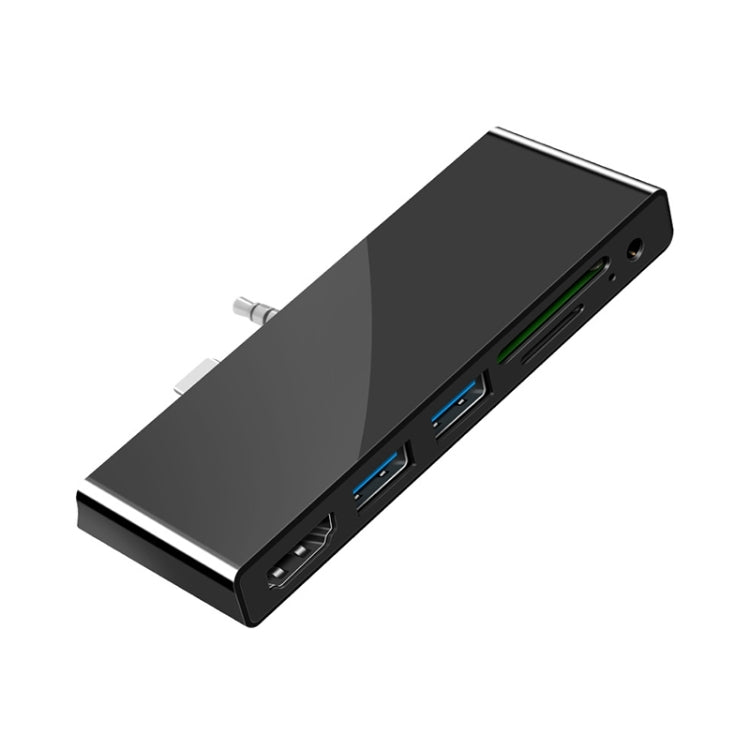 محول Rocketek SGO772 من Type-C إلى USB3.0 / HDMI HUB لجهاز Surface Pro GO، SGO772