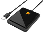 قارئ بطاقات Rocketek CR317 USB 2.0 لبطاقات SIM / ID / CAC ذكي 2 في 1