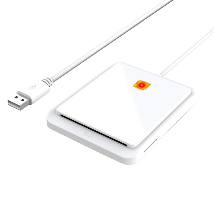 قارئ بطاقات Rocketek CR317 USB 2.0 لبطاقات SIM / ID / CAC ذكي 2 في 1