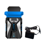 مروحة تبريد محمولة للابتوب Ice Troll 5 COOLCOLD، مبرد هواء قابل لتعديل السرعة، أداء عالي، تحكم AC 220V (أسود)