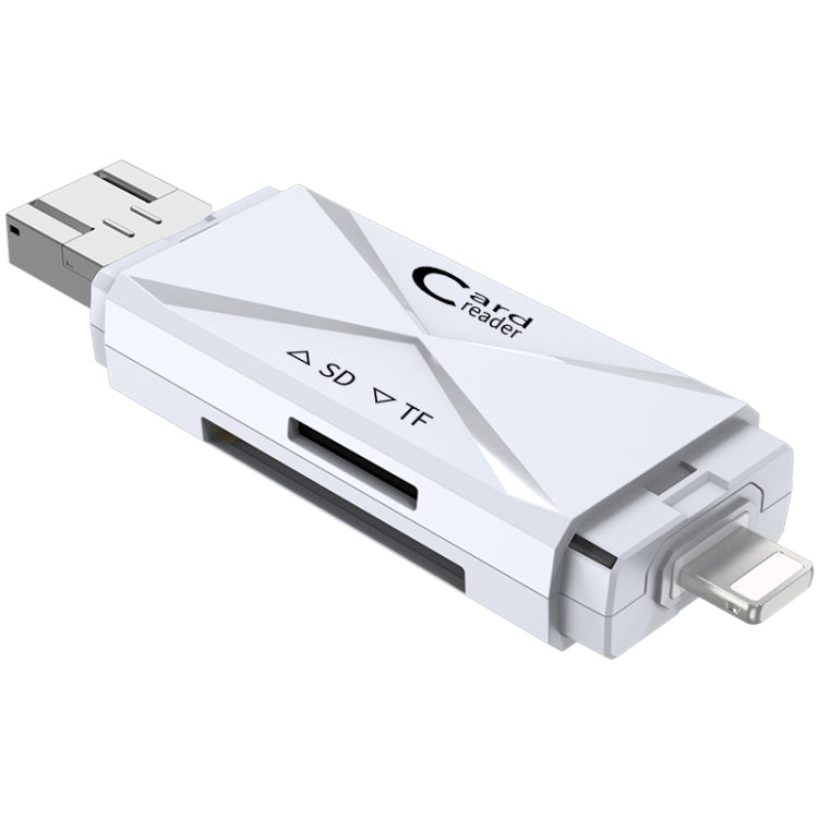 قارئ بطاقات متعدد الوظائف ADS-208 8 دبوس + USB + Micro USB