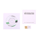بطاقة شبكة واي فاي لاسلكية صغيرة EDUP EP-AC1619 USB بسرعة 600Mbps بتردد 2.4G / 5.8Ghz مزدوج النطاق 150M+433M للكمبيوتر المحمول / اللابتوب / الكمبيوتر، EP-AC1619 600Mbps (أبيض)، EP-AC1619 600Mbps (أسود)