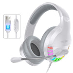 YINDIAO Q2 Head-mounted Wired Gaming Headset with Microphone, Version: Single USB Sound Card, Q2 Single USB Sound Card(Black), Q2 Single USB Sound Card(White)