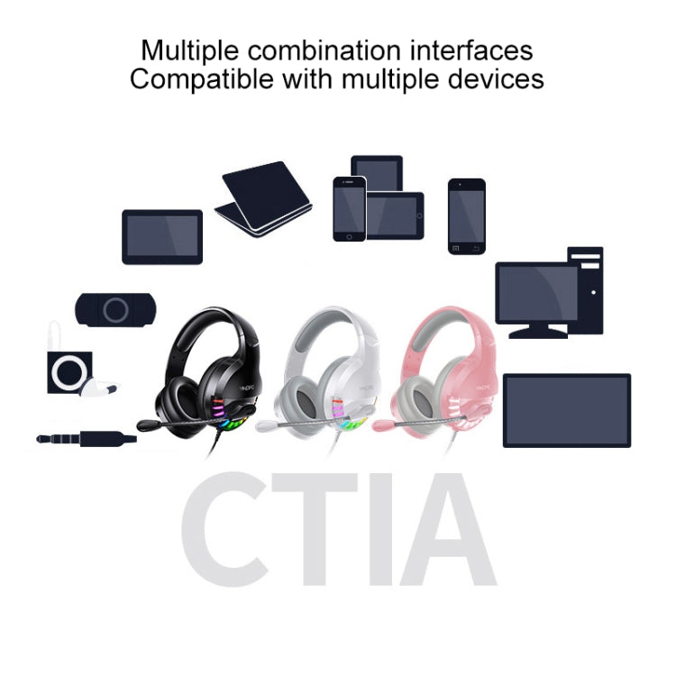 YINDIAO Q2 Head-mounted Wired Gaming Headset with Microphone, Version: Single 3.5mm, Q2 Single 3.5mm(Black)