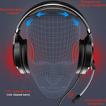 YINDIAO Q2 Head-mounted Wired Gaming Headset with Microphone, Version: Single 3.5mm, Q2 Single 3.5mm(Black)