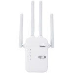 مكرر إشارة واي فاي ثنائي النطاق 2.4G/5G بسرعة 1200Mbps ZX-R08 مضخم إشارة راوتر خارجي WISP، قابس أمريكي، 1200Mbps