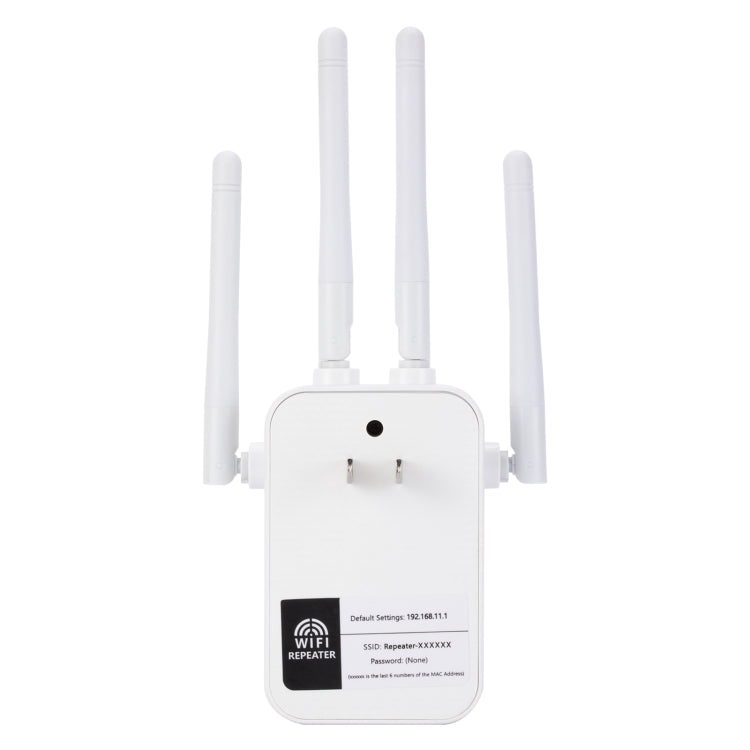 مكرر إشارة واي فاي ثنائي النطاق 2.4G/5G بسرعة 1200Mbps ZX-R08 مضخم إشارة راوتر خارجي WISP، قابس أمريكي، 1200Mbps