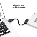 محول كابل SATA نحيف USB 3.0 إلى 7+6 دبابيس مع مؤشر، USB 3.0
