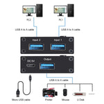 AM-U301 2 Input 1 Output USB 3.0 Switch