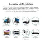 100pcs Cat5e Shielded Pass Through RJ45 Connector Modular Plug, Cat5e Shielded Pass Through