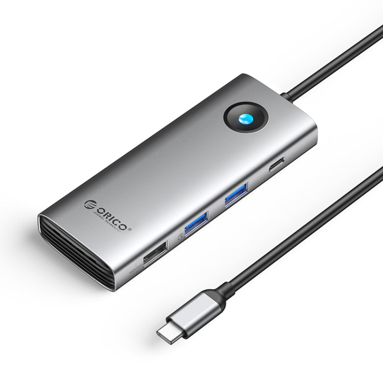 محطة إرساء متعددة الوظائف ORICO PW11-8PC من Type-C / USB-C 8 في 1 بسرعة 5 جيجابت في الثانية، PW11-8PC