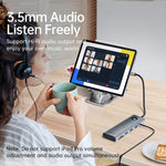 محطة إرساء متعددة الوظائف ORICO PW11-8PC من Type-C / USB-C 8 في 1 بسرعة 5 جيجابت في الثانية، PW11-8PC