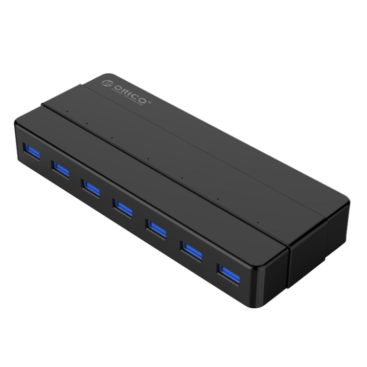 موزع USB 3.0 من ORICO H7928-U3 من مادة ABS مع 7 منافذ وكابل بطول 1 متر، USB 3.0