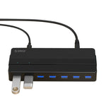 موزع USB 3.0 من ORICO H7928-U3 من مادة ABS مع 7 منافذ وكابل بطول 1 متر، USB 3.0