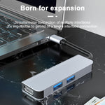 محطة إرساء متعددة الوظائف 3 في 1 2011N USB 3.0 x2 + HDMI من نوع Type-C / USB-C، 2011N USB 3.0 x2 + HDMI