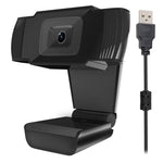 كاميرا ويب A870 بدقة 480 بكسل 360 درجة USB 2.0 مع ميكروفون للاستخدام مع سكايب للكمبيوتر المحمول، طول الكابل: 1.4 متر، A870 (برتقالي)، A870 (أسود)