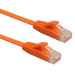 كابل شبكة إيثرنت LAN مسطح فائق النحافة CAT6 بطول 1 متر، كابل تصحيح RJ45، الطول: 1 متر