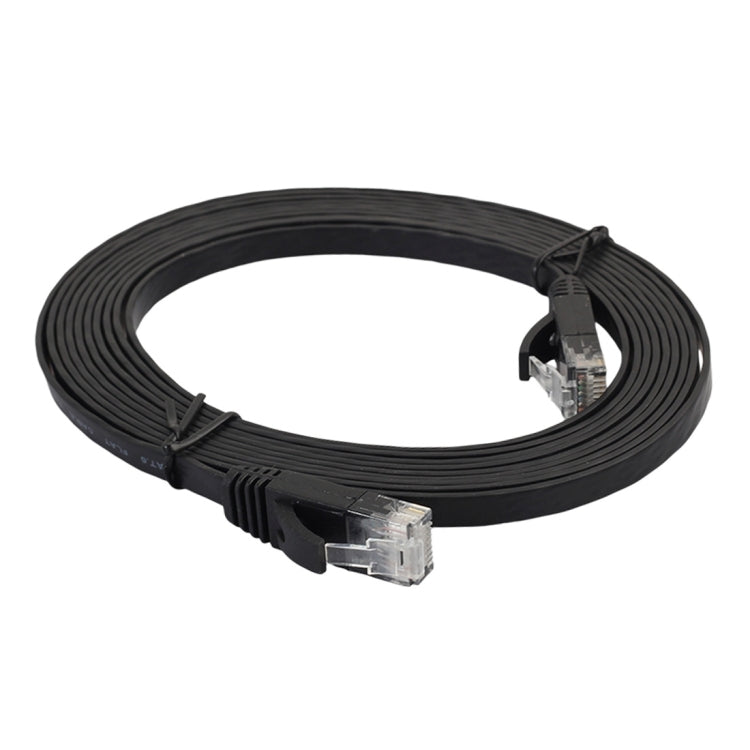 كابل شبكة إيثرنت LAN مسطح فائق النحافة CAT6 بطول 3 متر، كابل تصحيح RJ45، الطول: 3 متر